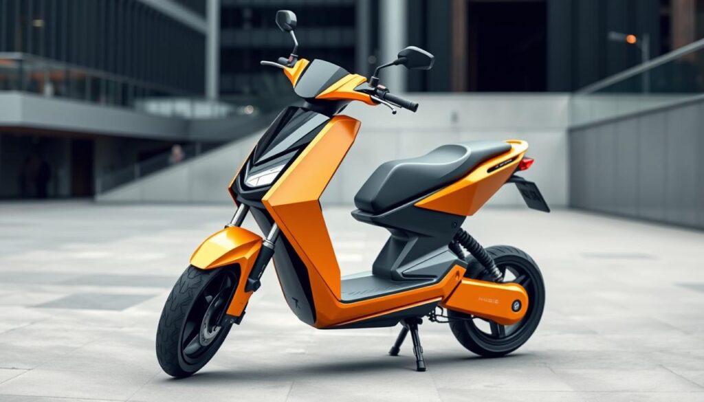 diseño innovador scooter eléctrico