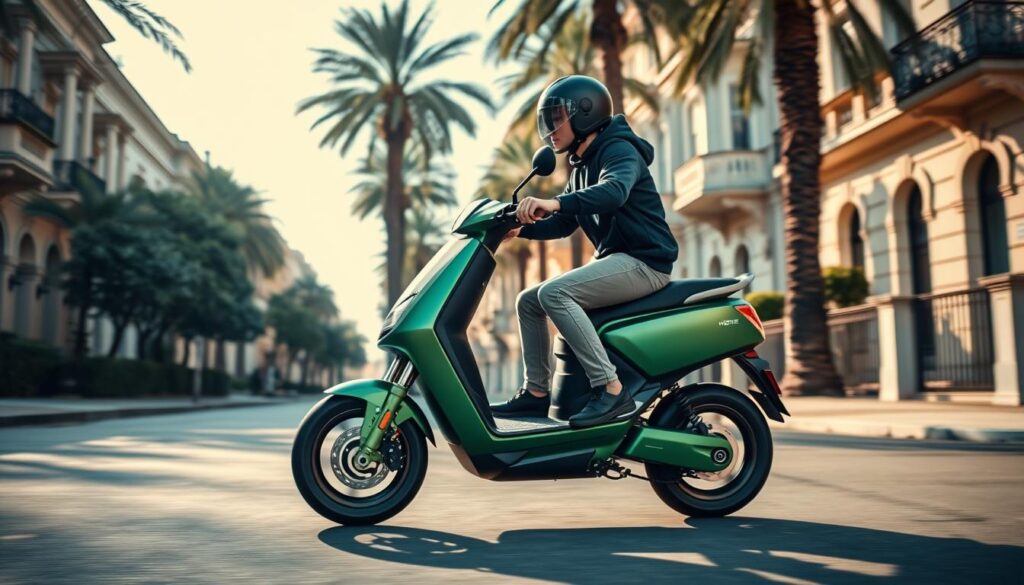 rendimiento scooters eléctricos Santiago